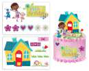 Doc McStuffins Edible Icing Image Scene Setter